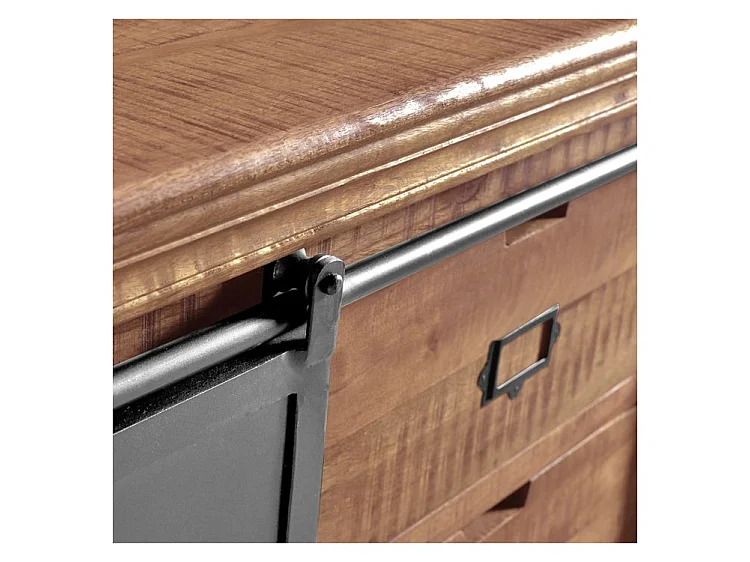 Ensemble 2 buffets en bois de manguier massif  - Tabuk