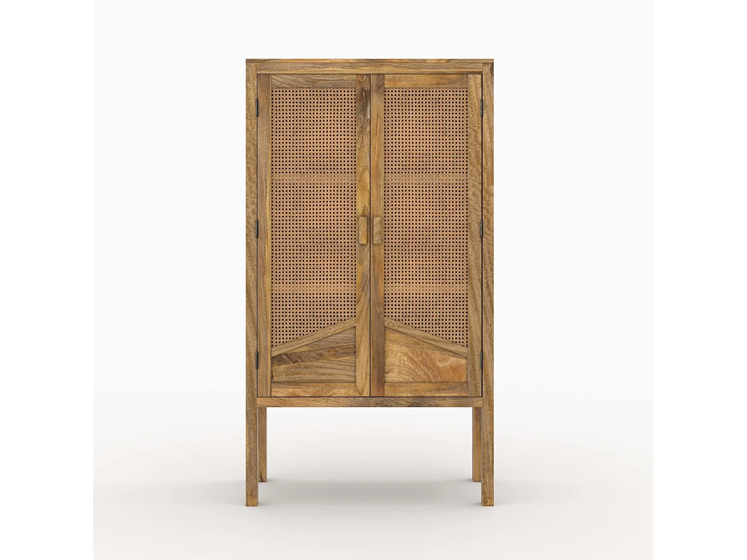 Pack cómoda y armario de madera - Tiki