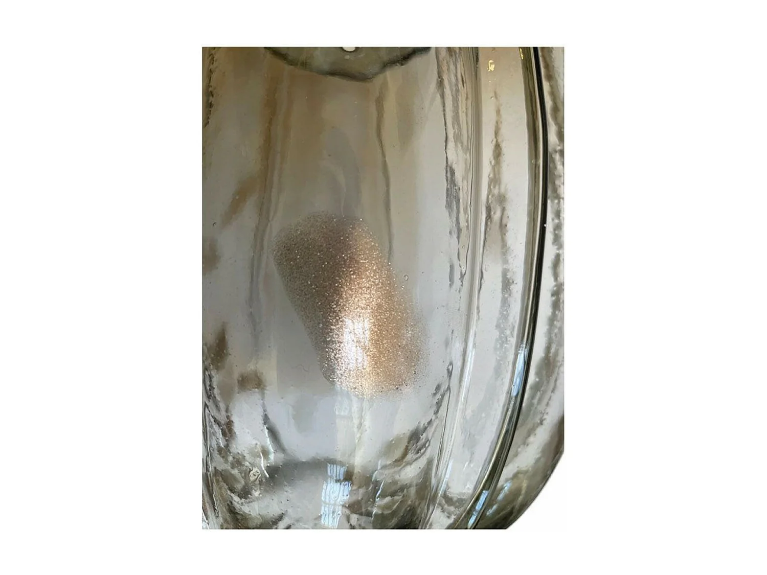 Vase Verre Gris - Voyage Interior's