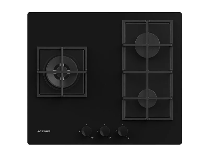 Plaque gaz ROSIèRES 8200W 59.5cm, RVG 63 B 4 MMB 1