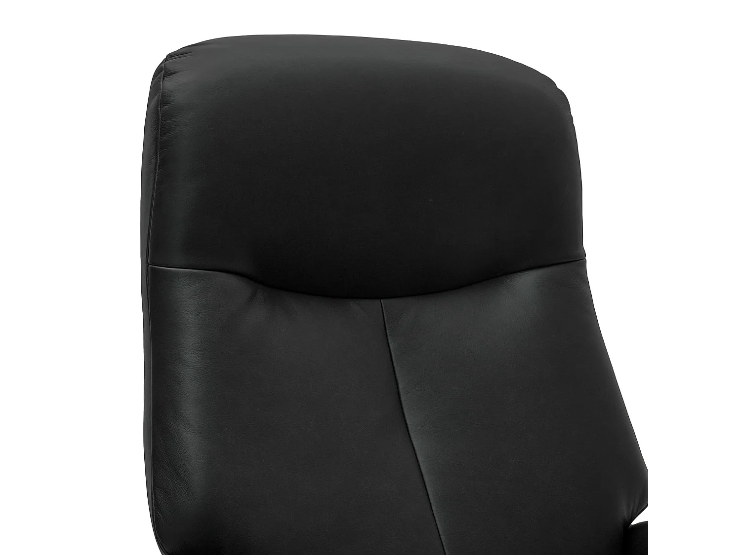 Fauteuil relax électrique Bull - Cuir et métal - Noir