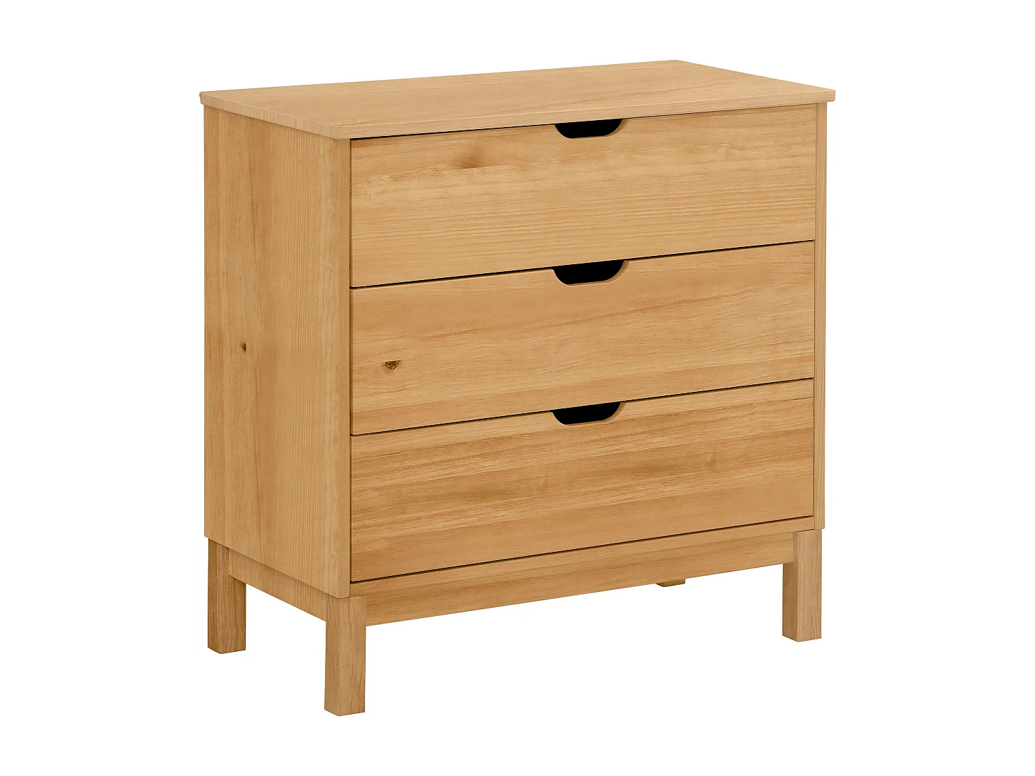 Esszimmerstühle im 2er-Set in Rattanschwarz