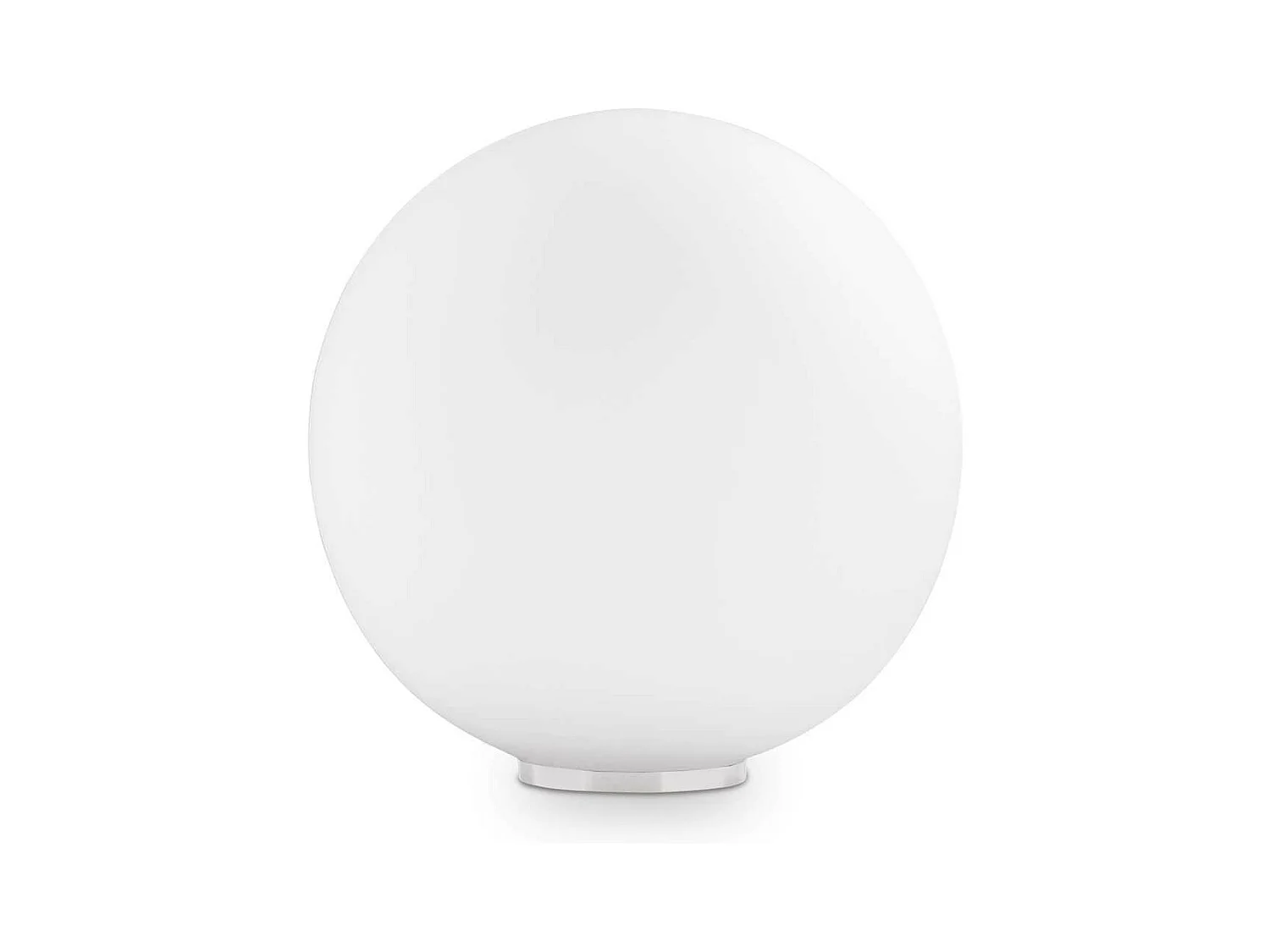 Lampe de table blanche en verre soufflé MAPA TL1 D30