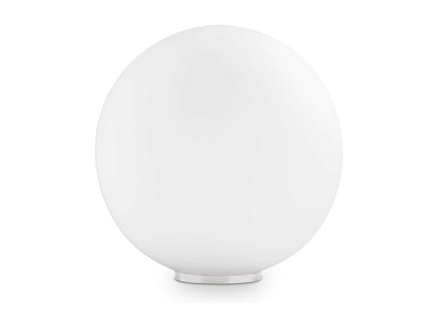 Ideal Lux Mapa Bianco - Lampada da tavolo a globo medio 1 luce bianca, E27