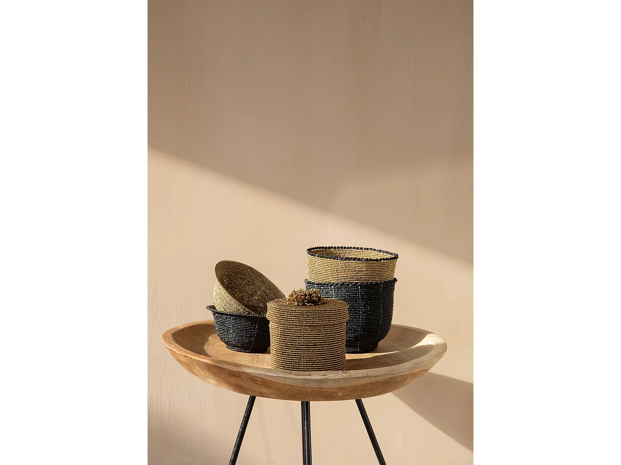 Le Bol à Bonbons Beaded - Noir - M