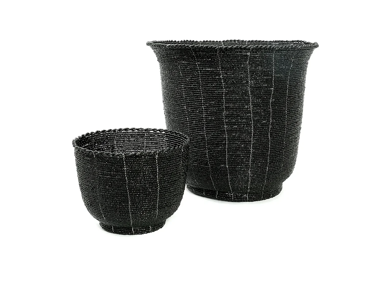 Le Bol à Bonbons Beaded - Noir - M