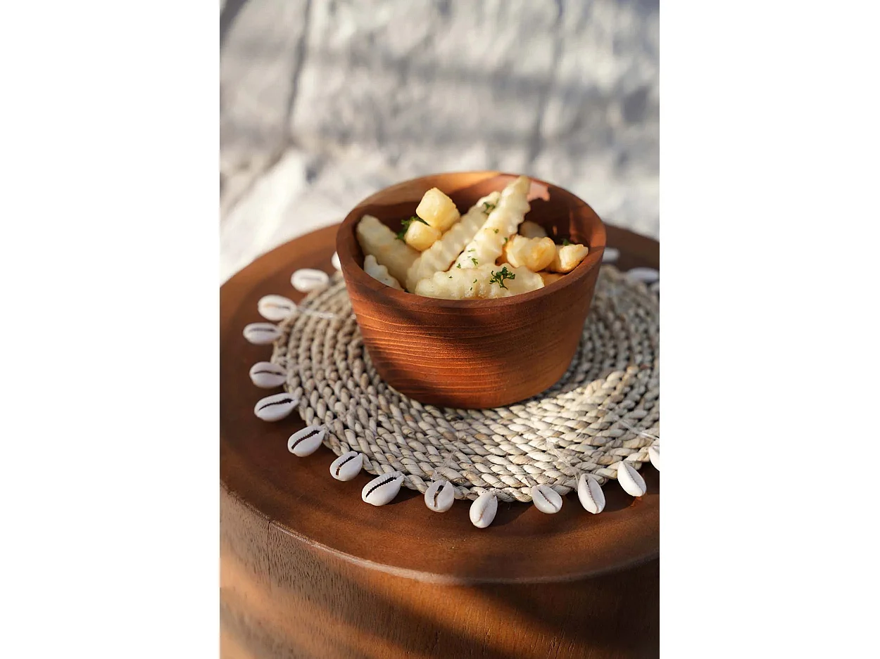 Die Popcorn Snackschale - Natur