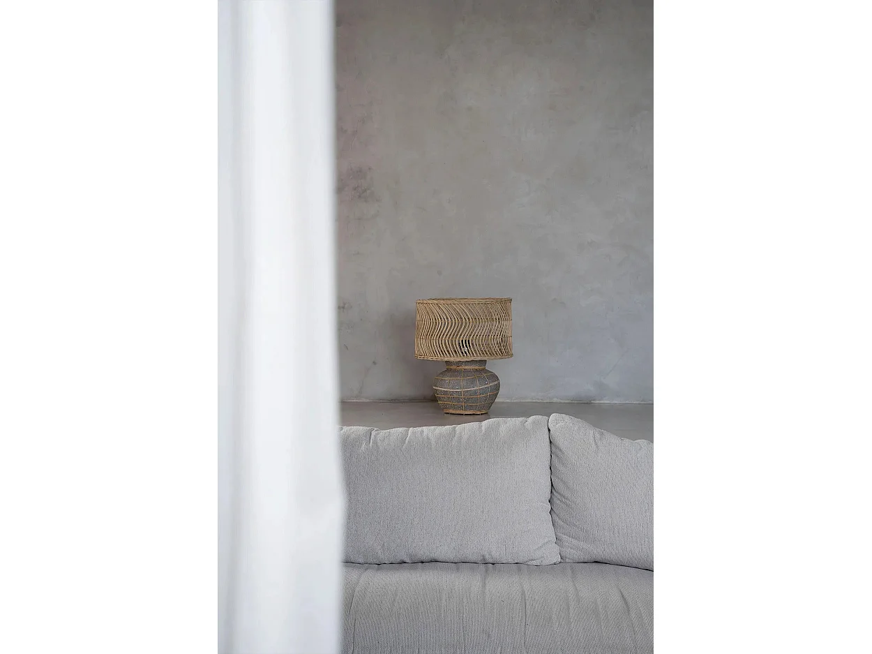 De Kythira Tafellamp - Naturel Betongrijs