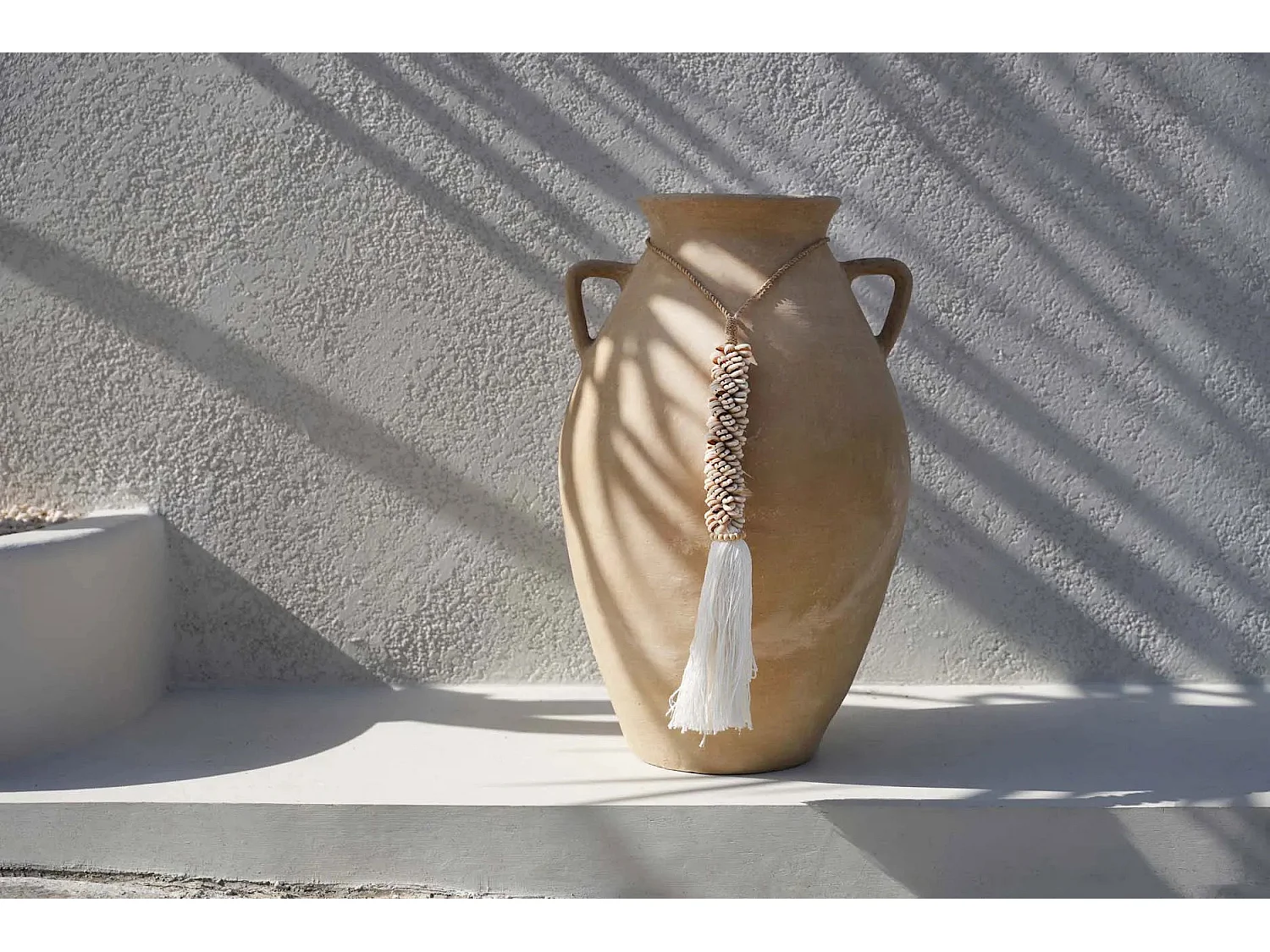 La Pompon En Cowrie & Coton - Naturel