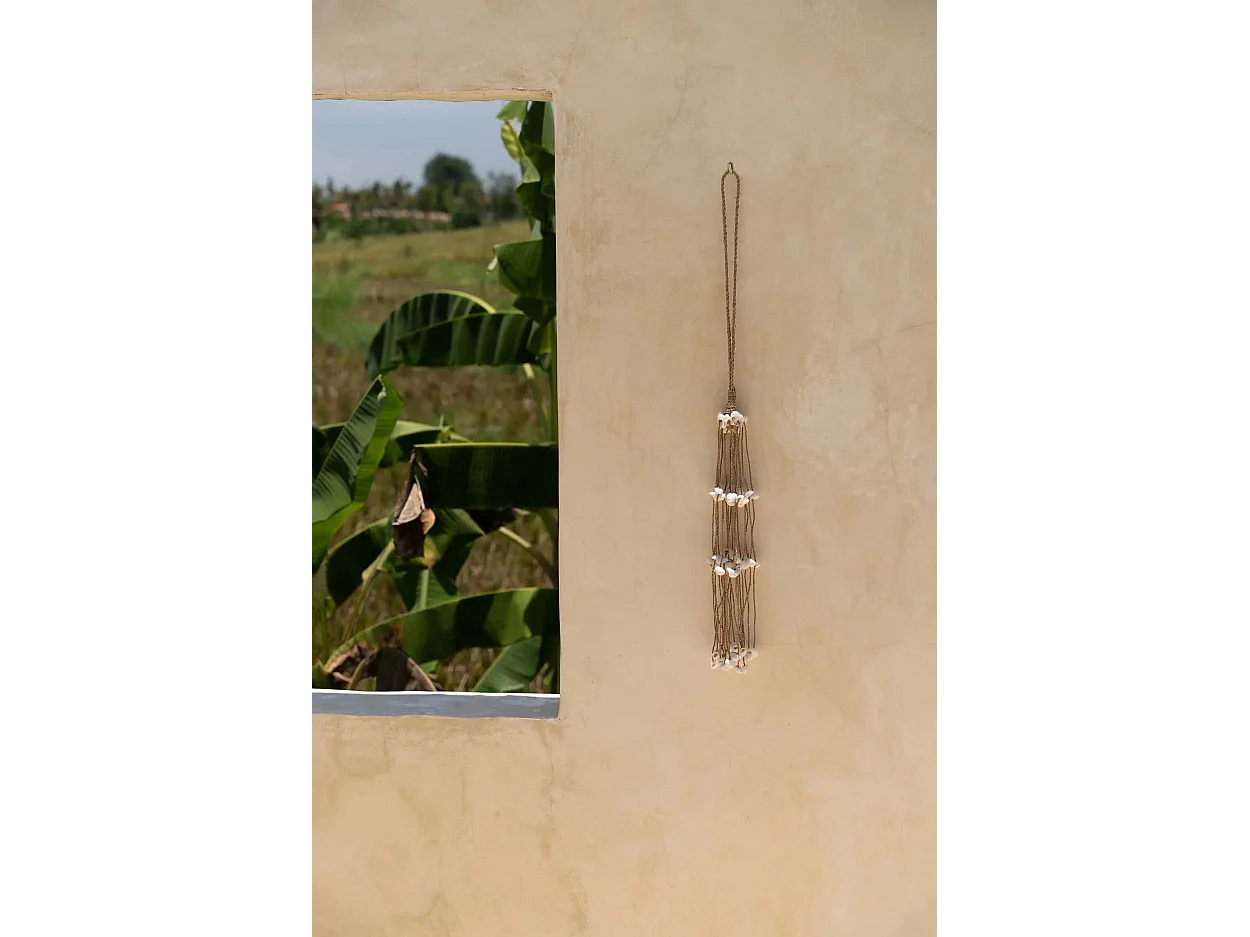 Die lange Muschelquaste – Weiß