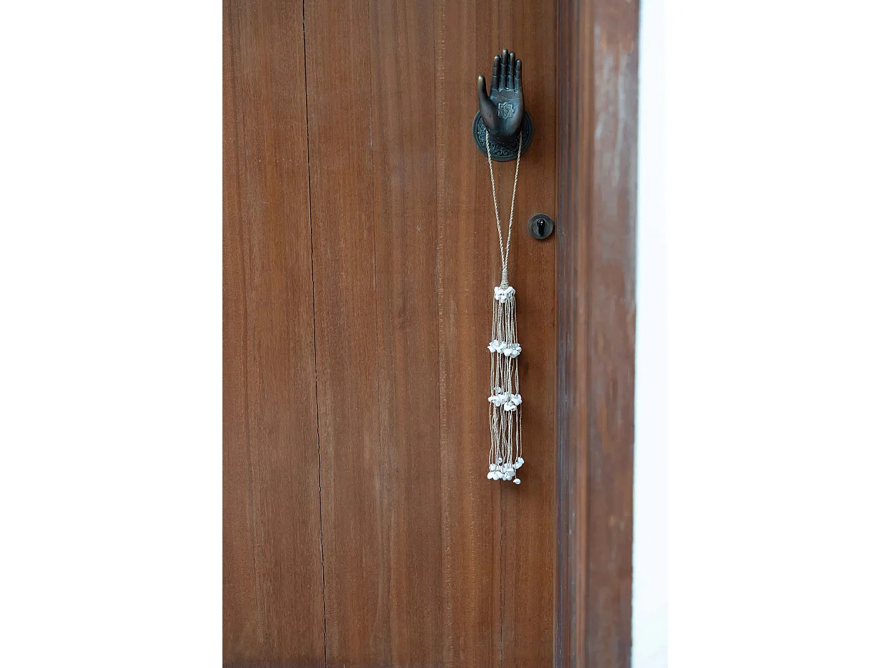 Die Long Shell Quaste - Weiß