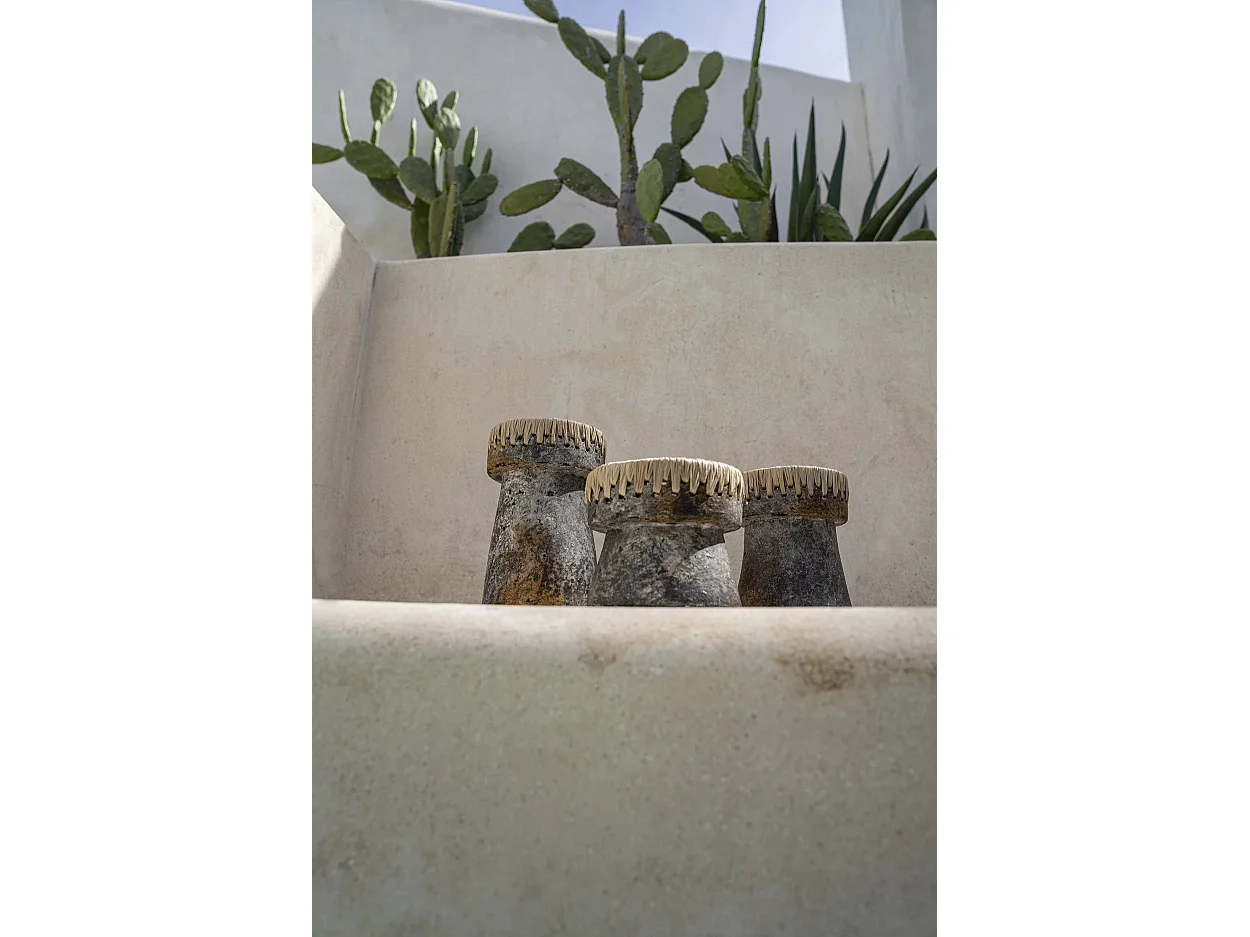 El Portavelas Pretty - Gris Antiguo - S