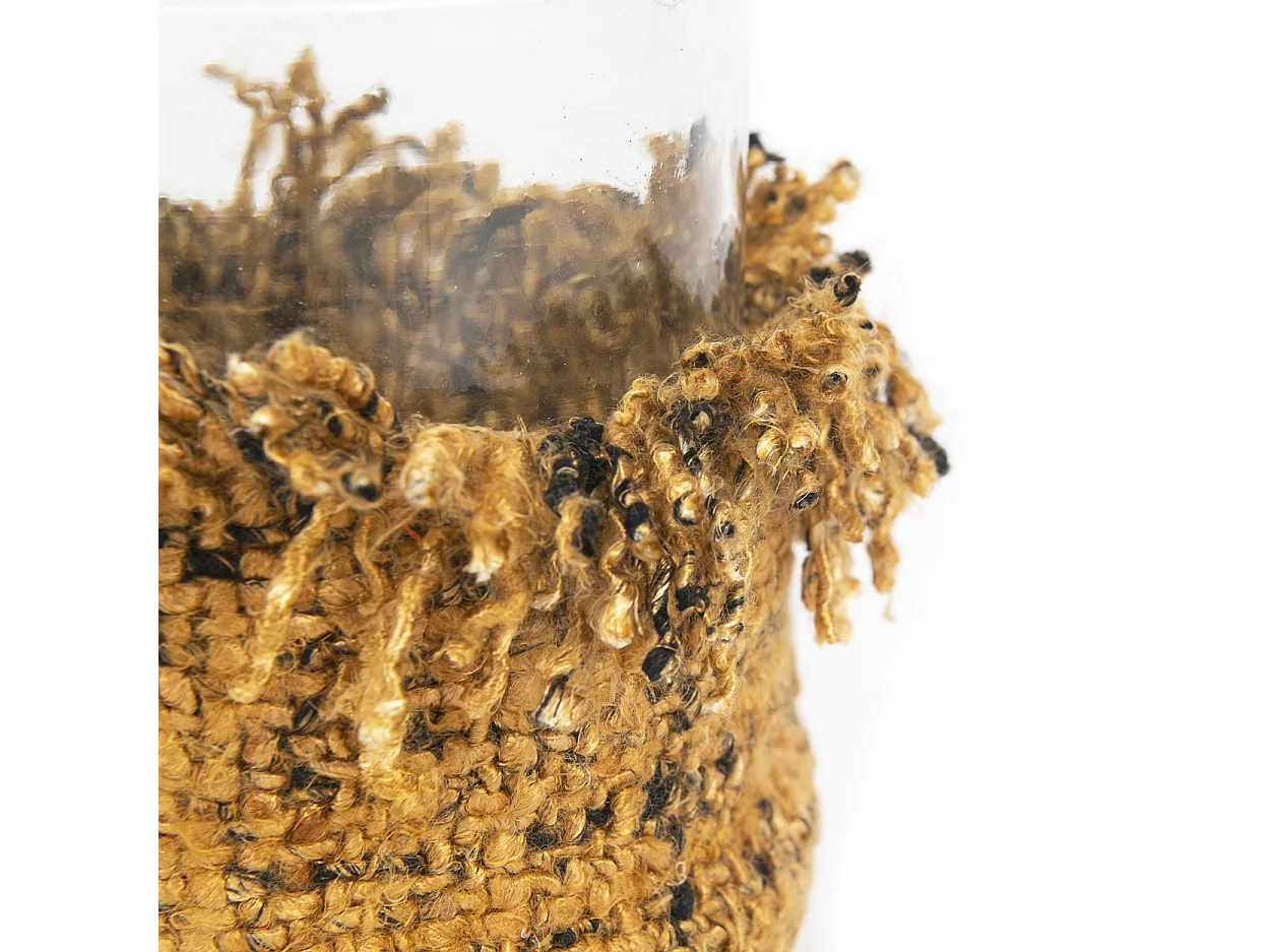 De Oh My Gee Kaarsenhouder - Kaneel Zwart- XL