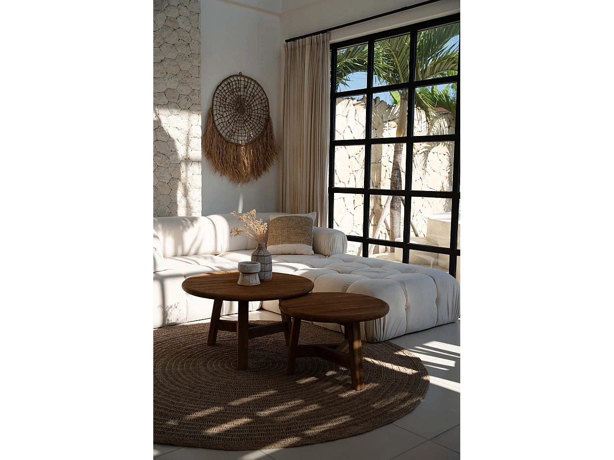 Le Bougeoir Serene - Béton Gris Naturel - S