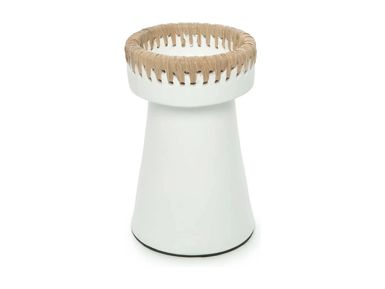 Il Portacandele Pretty - Bianco Naturale - L