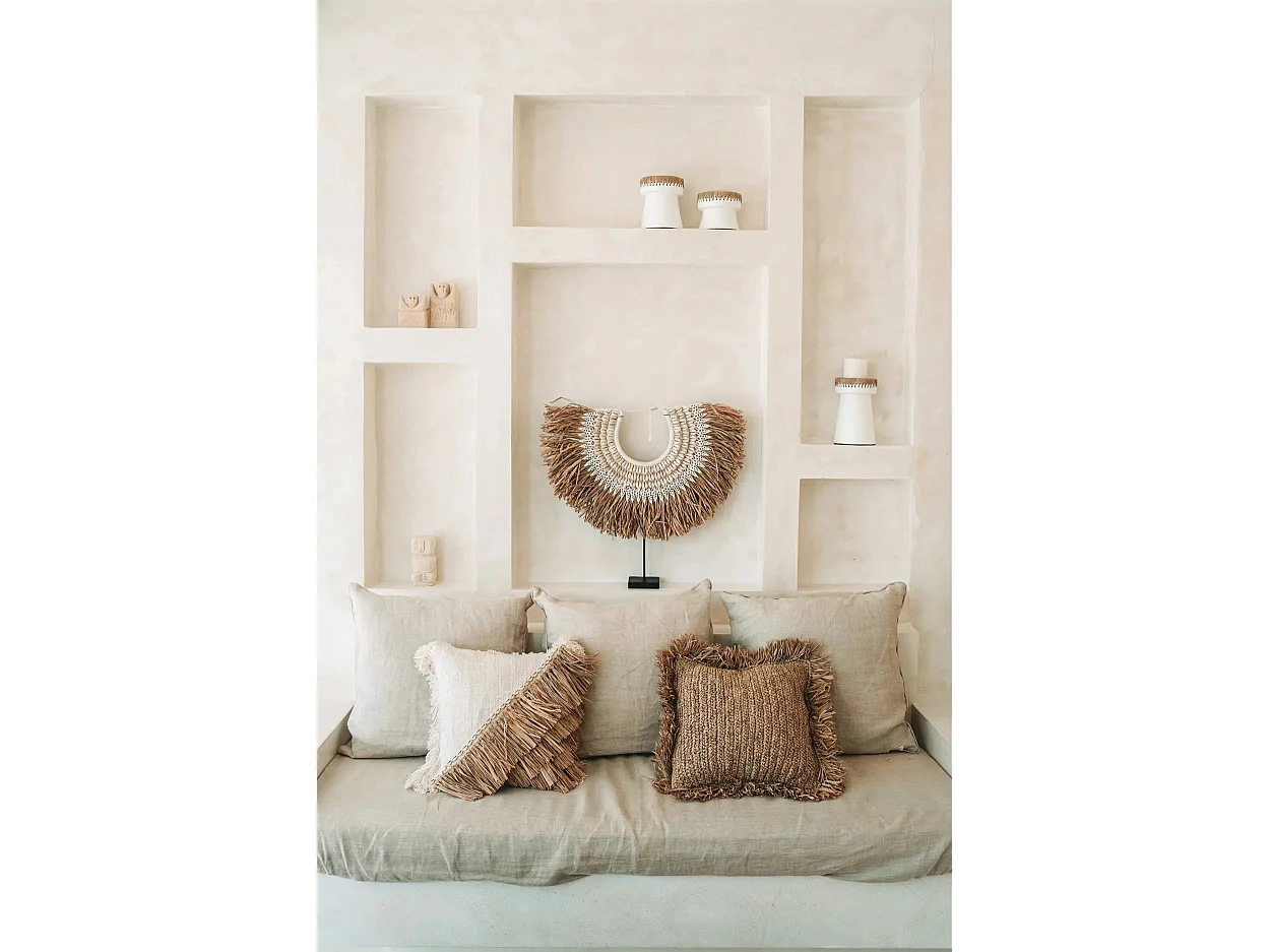 Il Portacandele Pretty - Bianco Naturale - L