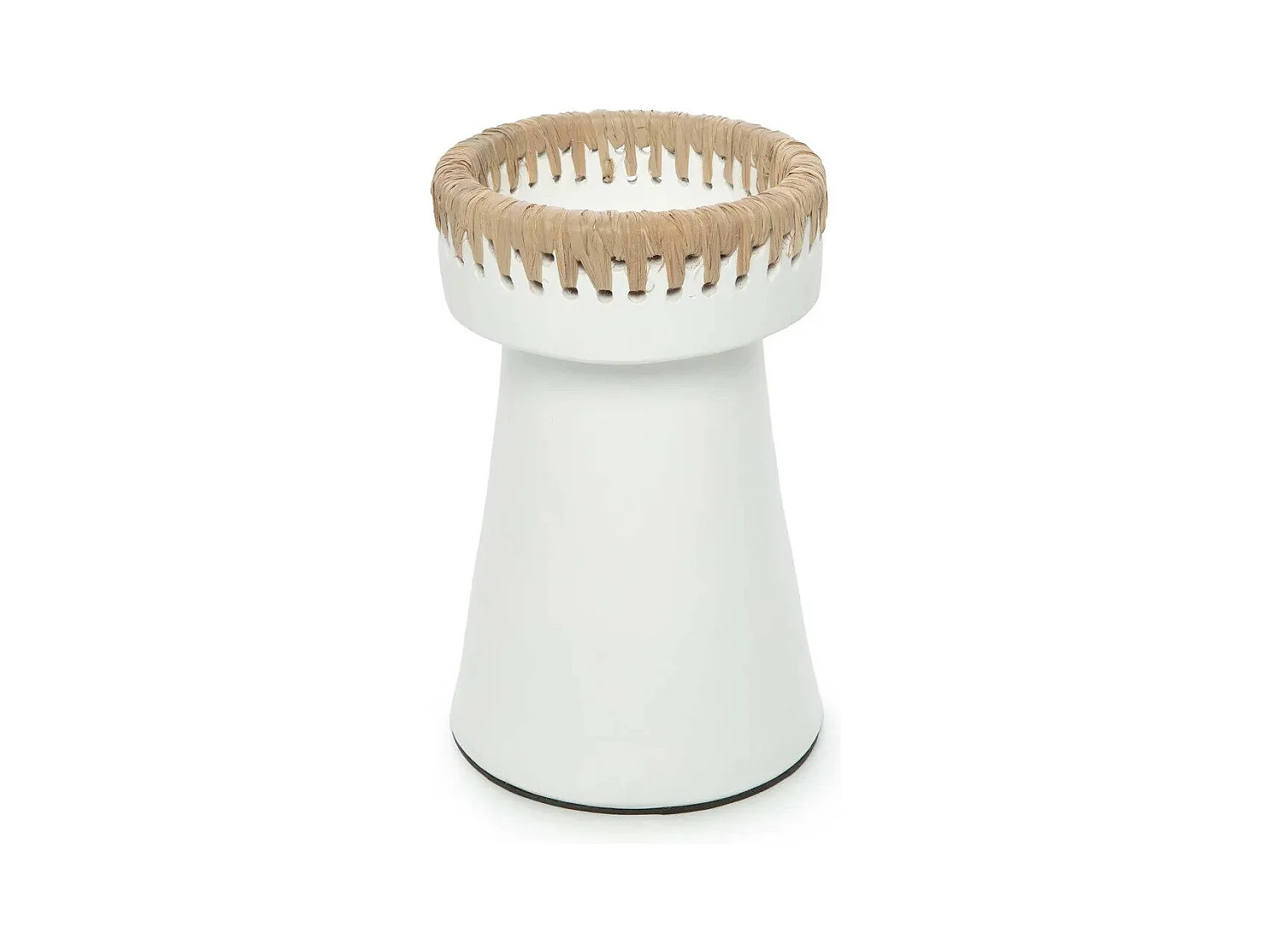 Le Bougeoir Pretty - Blanc Naturel - L