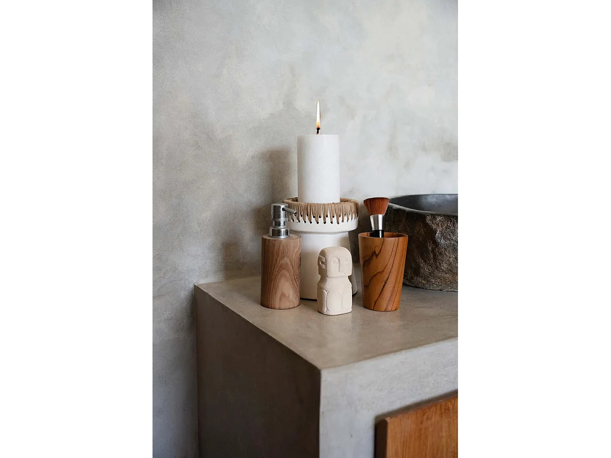 El Portavelas Pretty - Blanco Natural - M