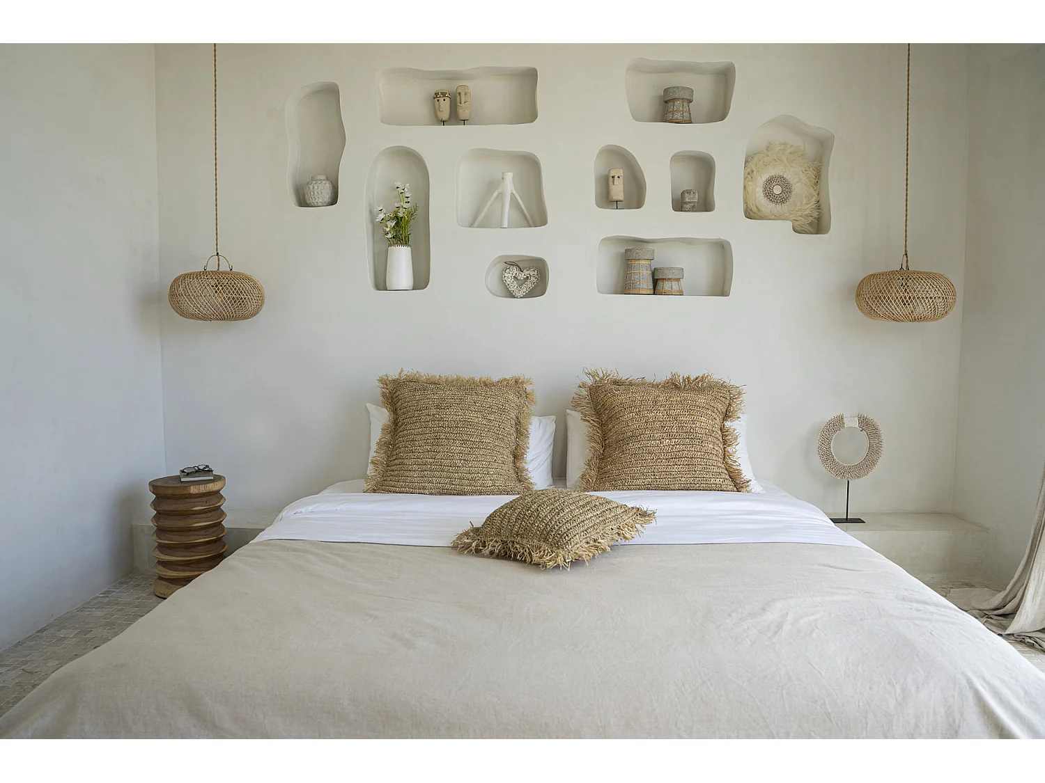 Der Serene Kerzenhalter - Betongrau Natur - L