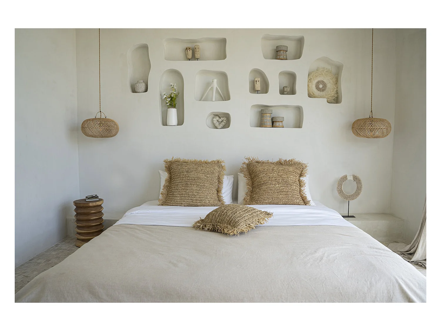 De Serene Kaarsenhouder - Betongrijs Naturel - L