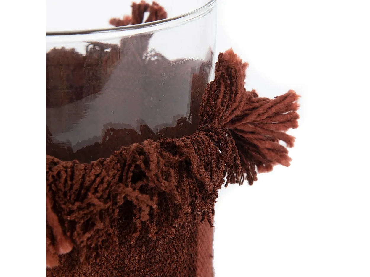 De Oh My Gee Kaarsenhouder - Bordeaux Velvet - XL