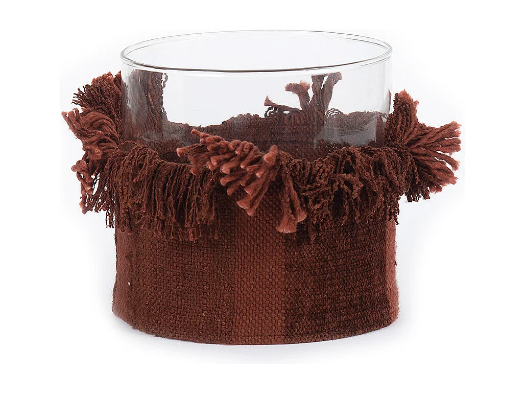 De Oh My Gee Kaarsenhouder - Bordeaux Velvet - XL