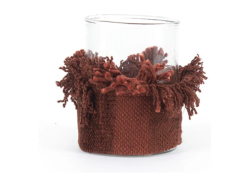 De Oh My Gee Kaarsenhouder - Bordeaux Velvet - M