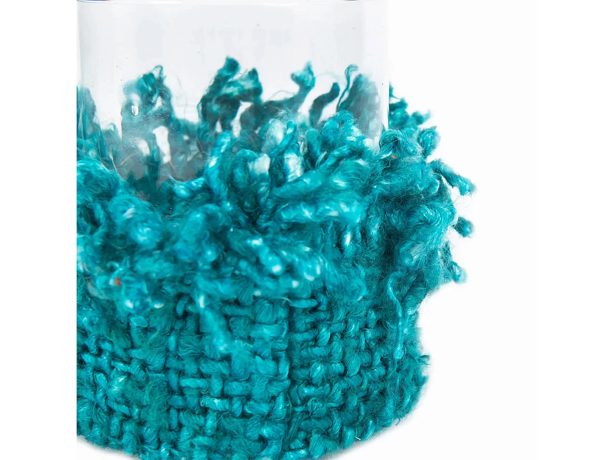 Der Oh My Gee Kerzenhalter - Aqua - L