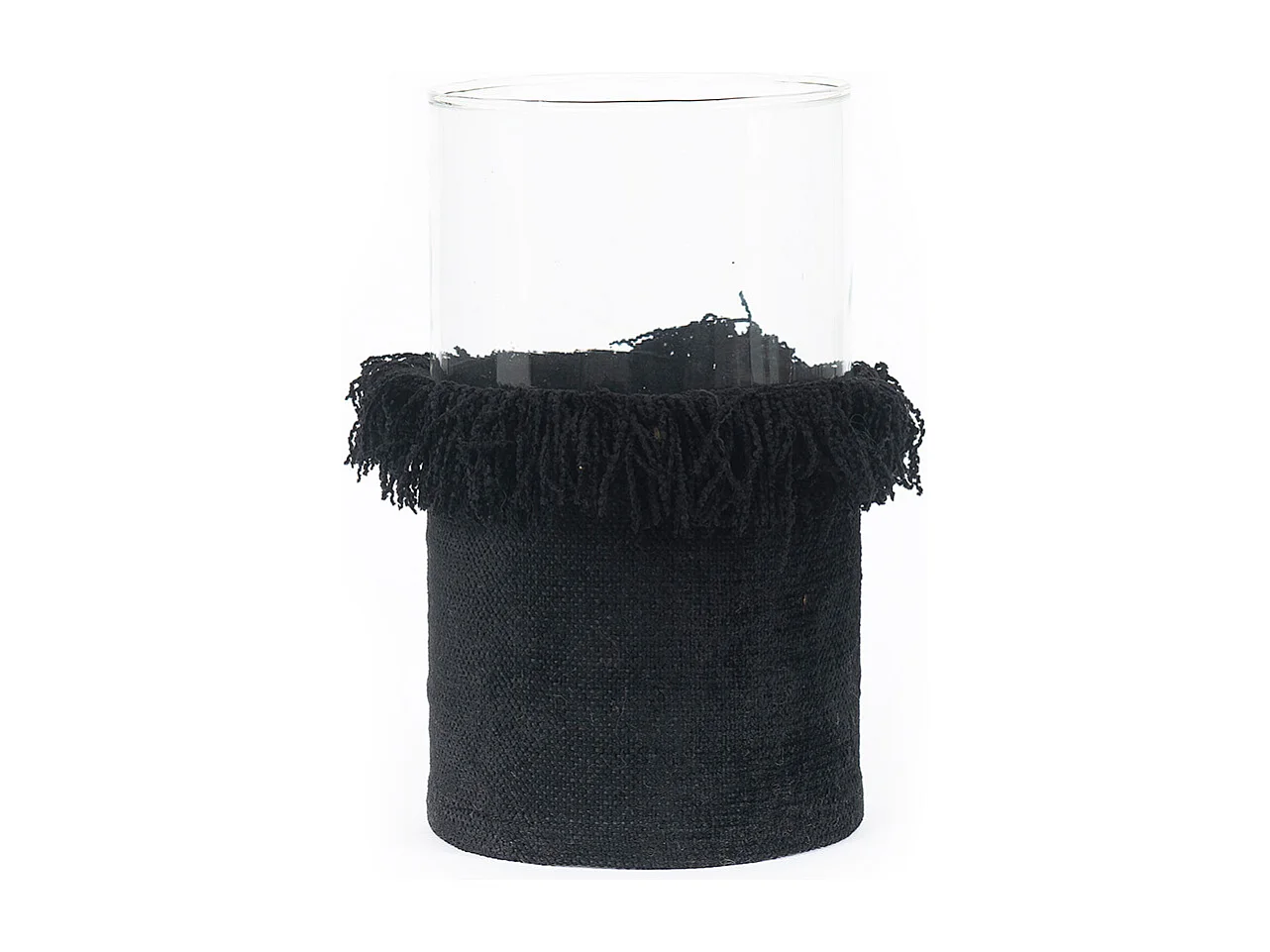 De Oh My Gee Kaarsenhouder - Zwart Velvet - XXL