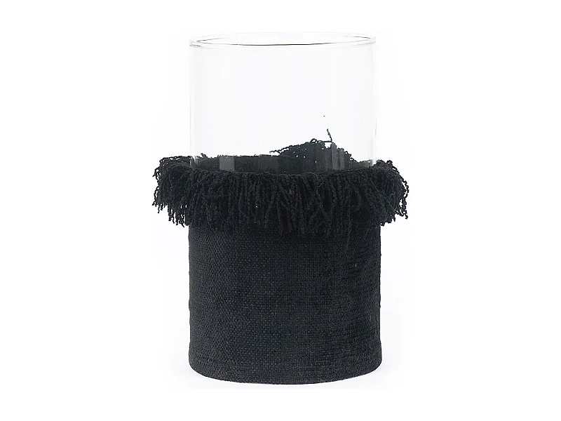 Der Oh My Gee Kerzenhalter - Schwarzer Samt - XXL