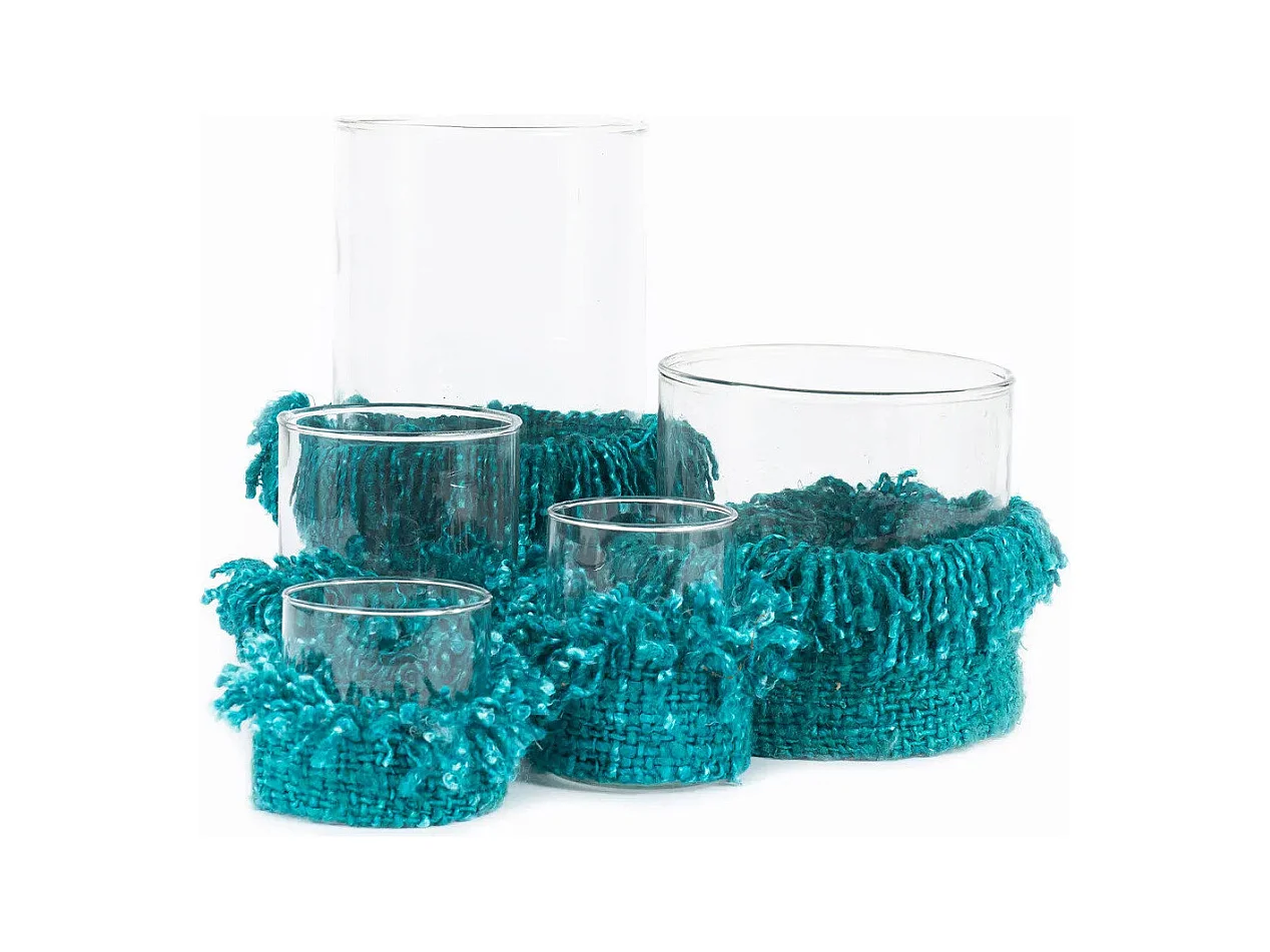 Der Oh My Gee Kerzenhalter - Aqua - XL