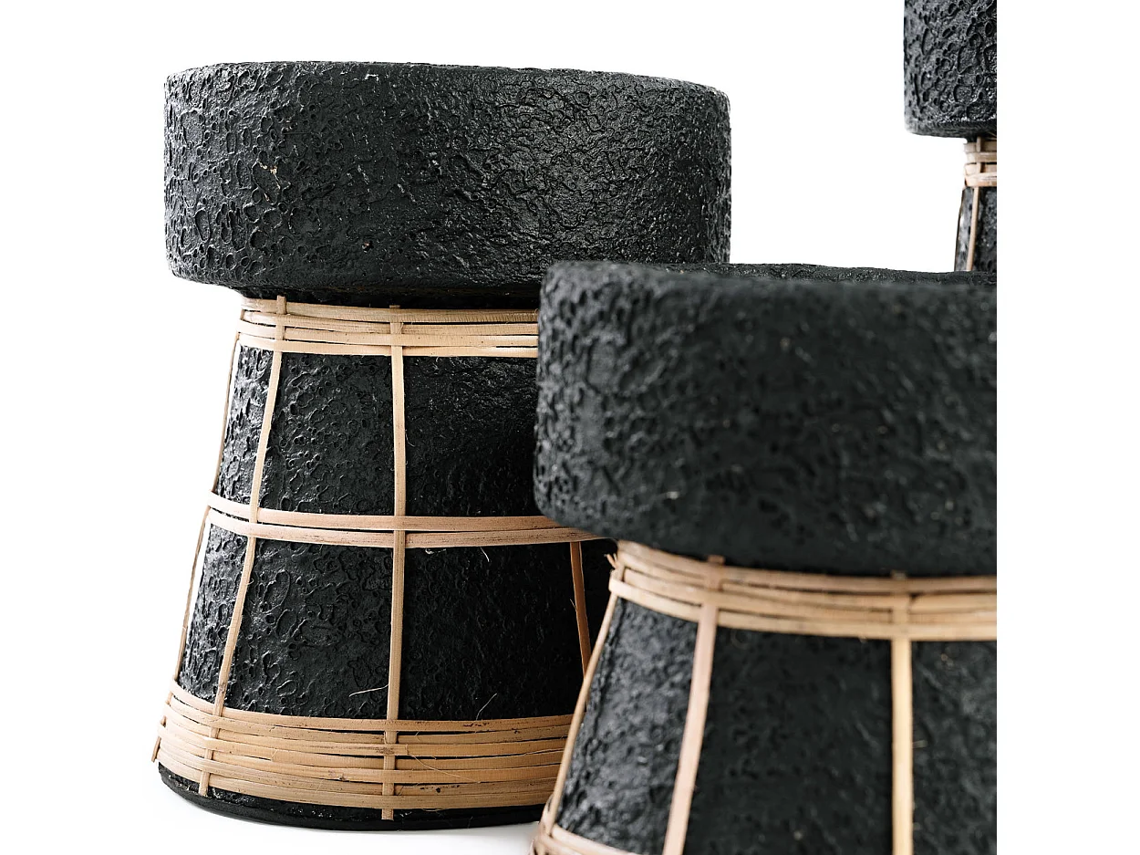 El Portavelas Serene - Negro Natural - M