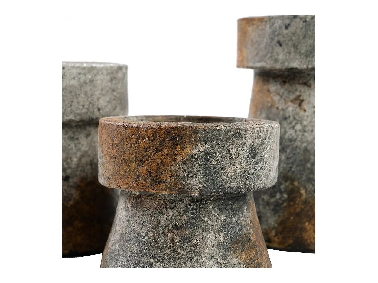 Le Bougeoir Gypsy - Gris Antique - M