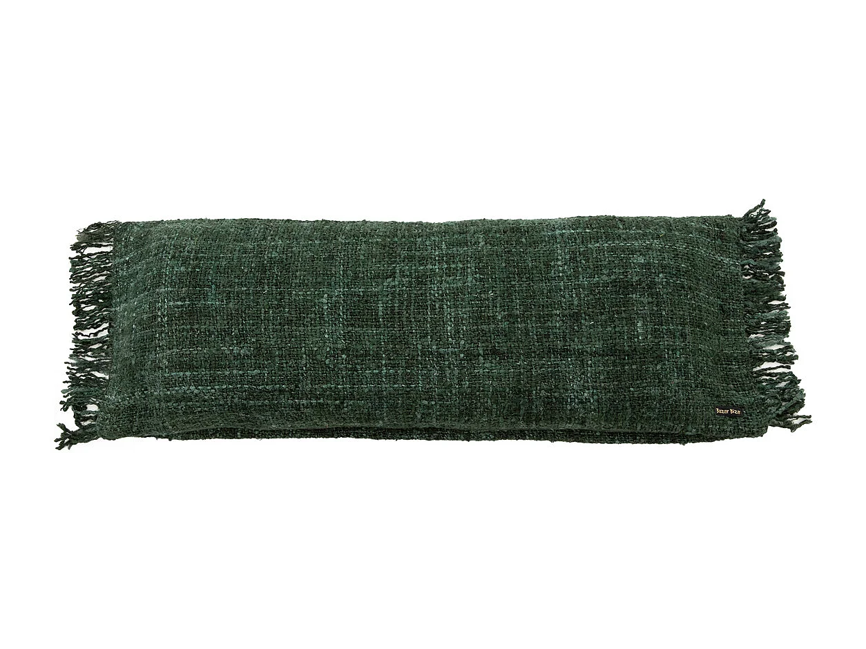 Fodera per cuscino Oh My Gee - Verde Foresta - 35x100