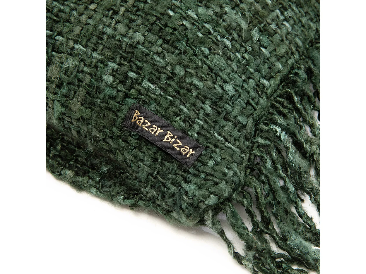 Fodera per cuscino Oh My Gee - Verde Foresta - 35x100