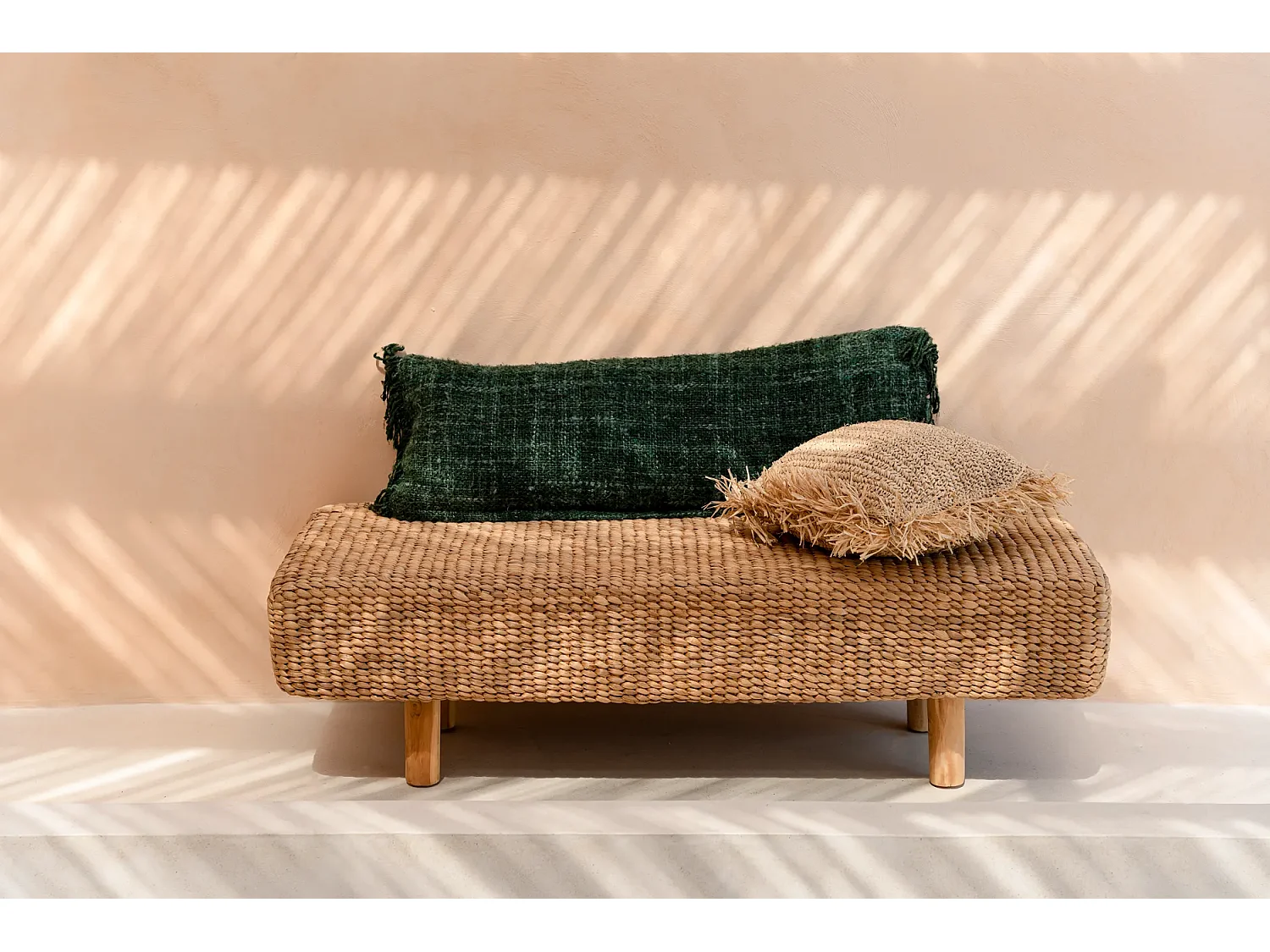 La Housse De Coussin Oh My Gee - Vert Foncé - 35x100