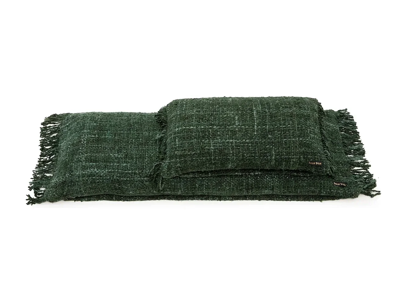 La Housse De Coussin Oh My Gee - Vert Foncé - 35x100