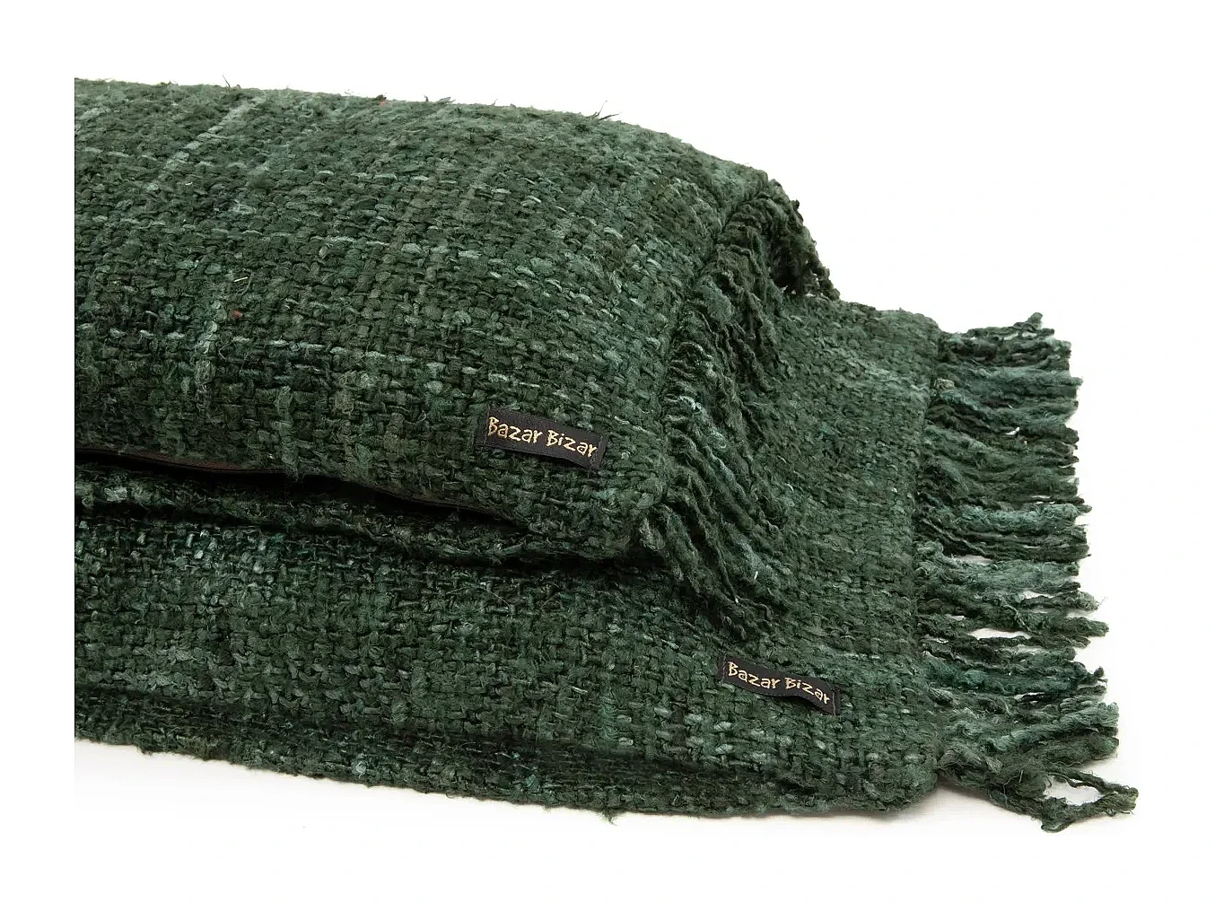 La Housse De Coussin Oh My Gee - Vert Foncé - 35x100