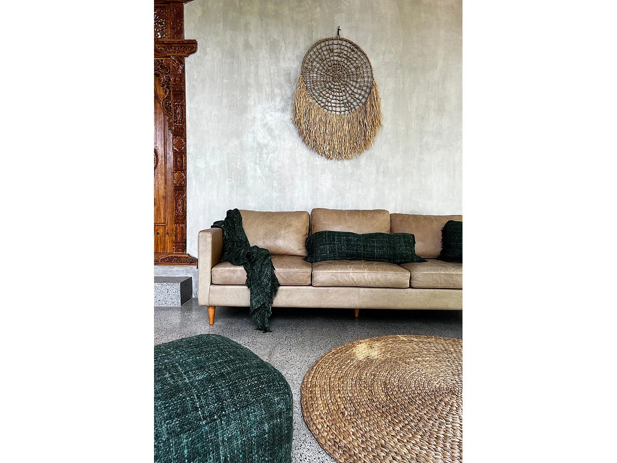 La Housse De Coussin Oh My Gee - Vert Foncé - 35x100