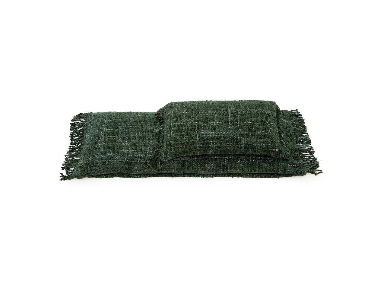 La Housse De Coussin Oh My Gee - Vert Foncé - 35x100