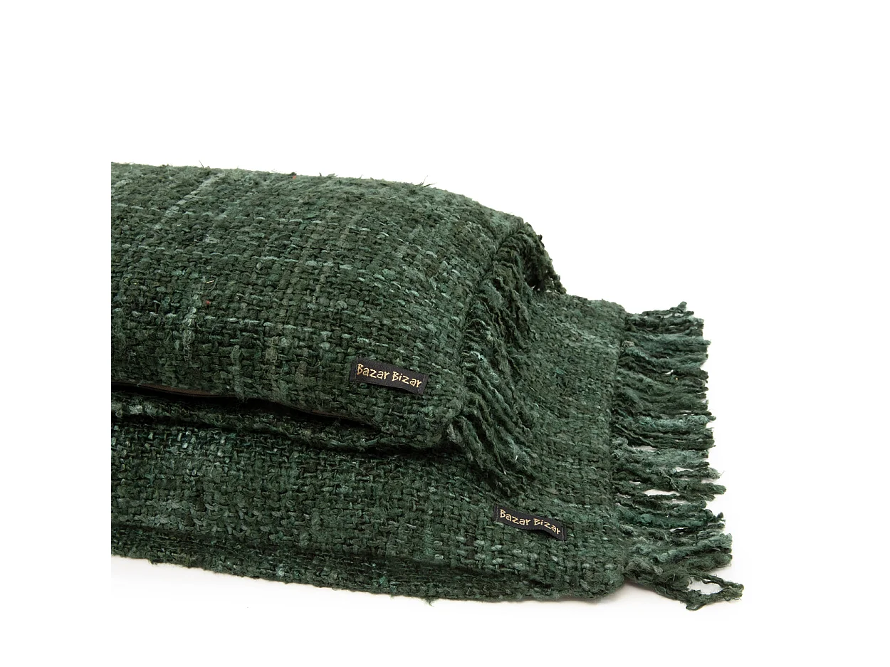 La Housse De Coussin Oh My Gee - Vert Foncé - 35x100
