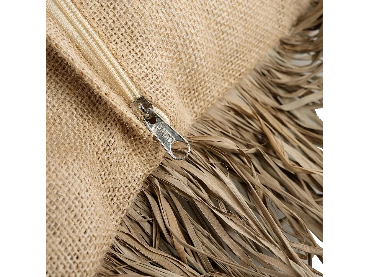 Housse De Coussin Jute Bonita - Naturel - 60x60