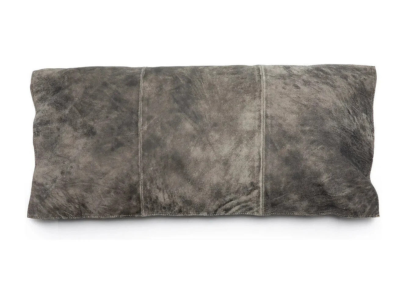 La Housse De Coussin Three Panel Suede - Gris - 30x60