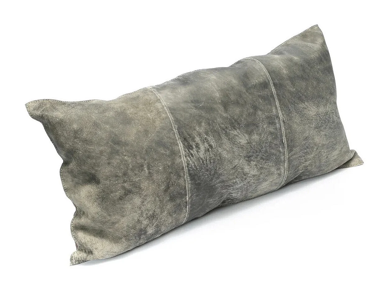 La Housse De Coussin Three Panel Suede - Gris - 30x60