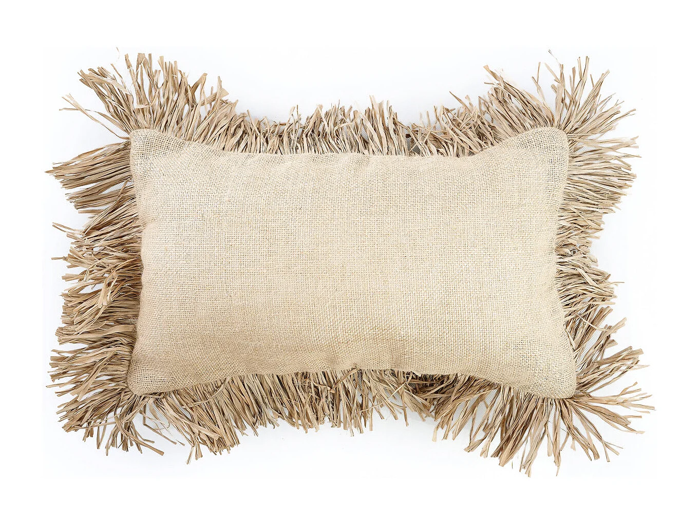 Housse De Coussin Jute Bonita - Naturel - 30x50