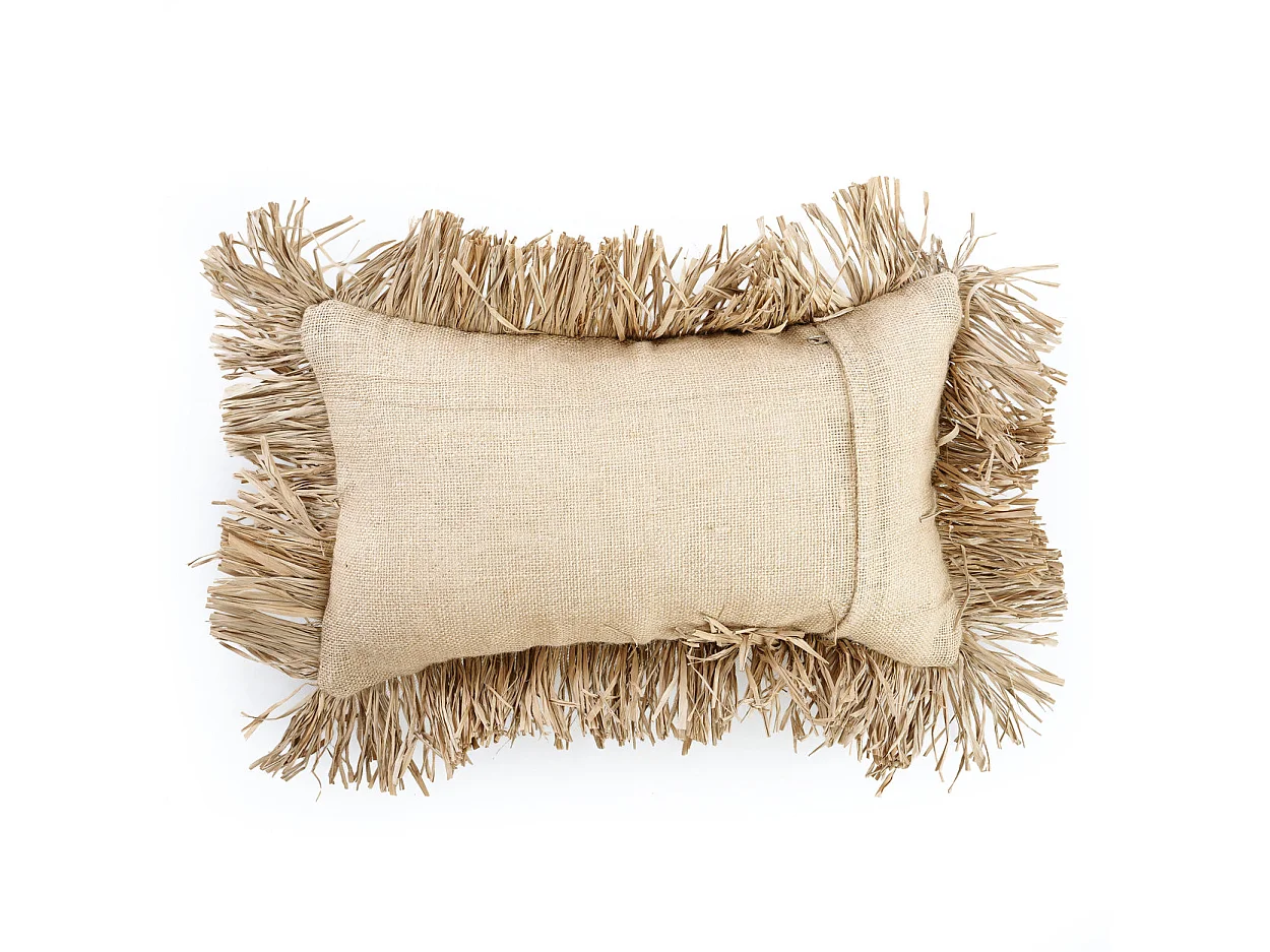 Housse De Coussin Jute Bonita - Naturel - 30x50
