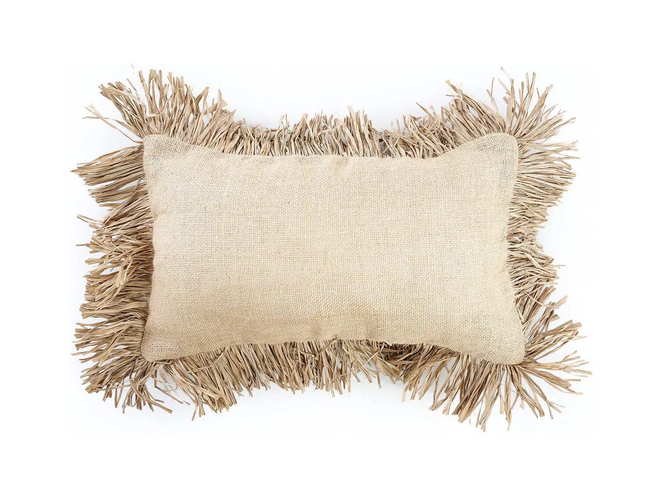 Housse De Coussin Jute Bonita - Naturel - 30x50