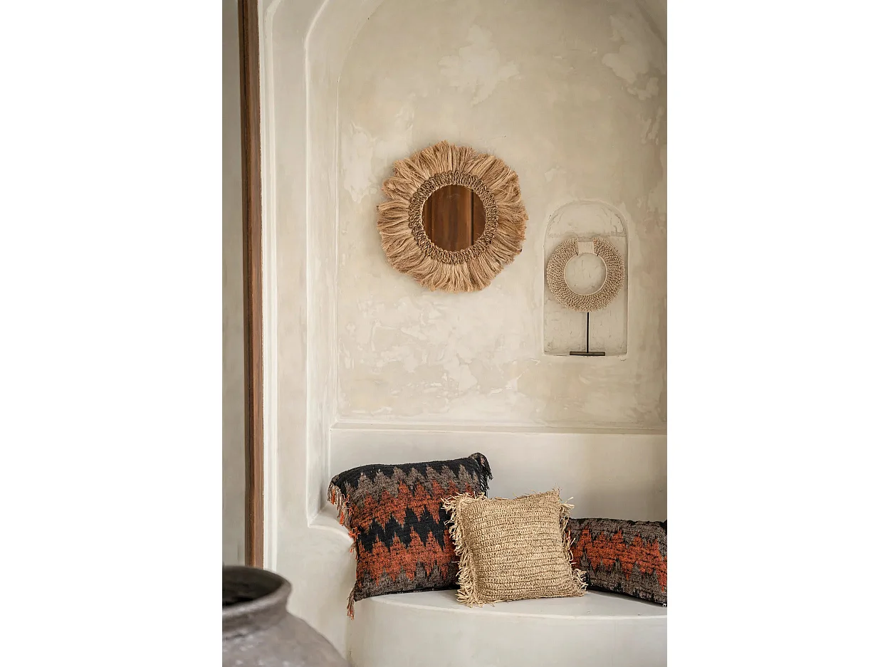 Il Copricuscino Oh My Gee - Nero Arancione - 60x60