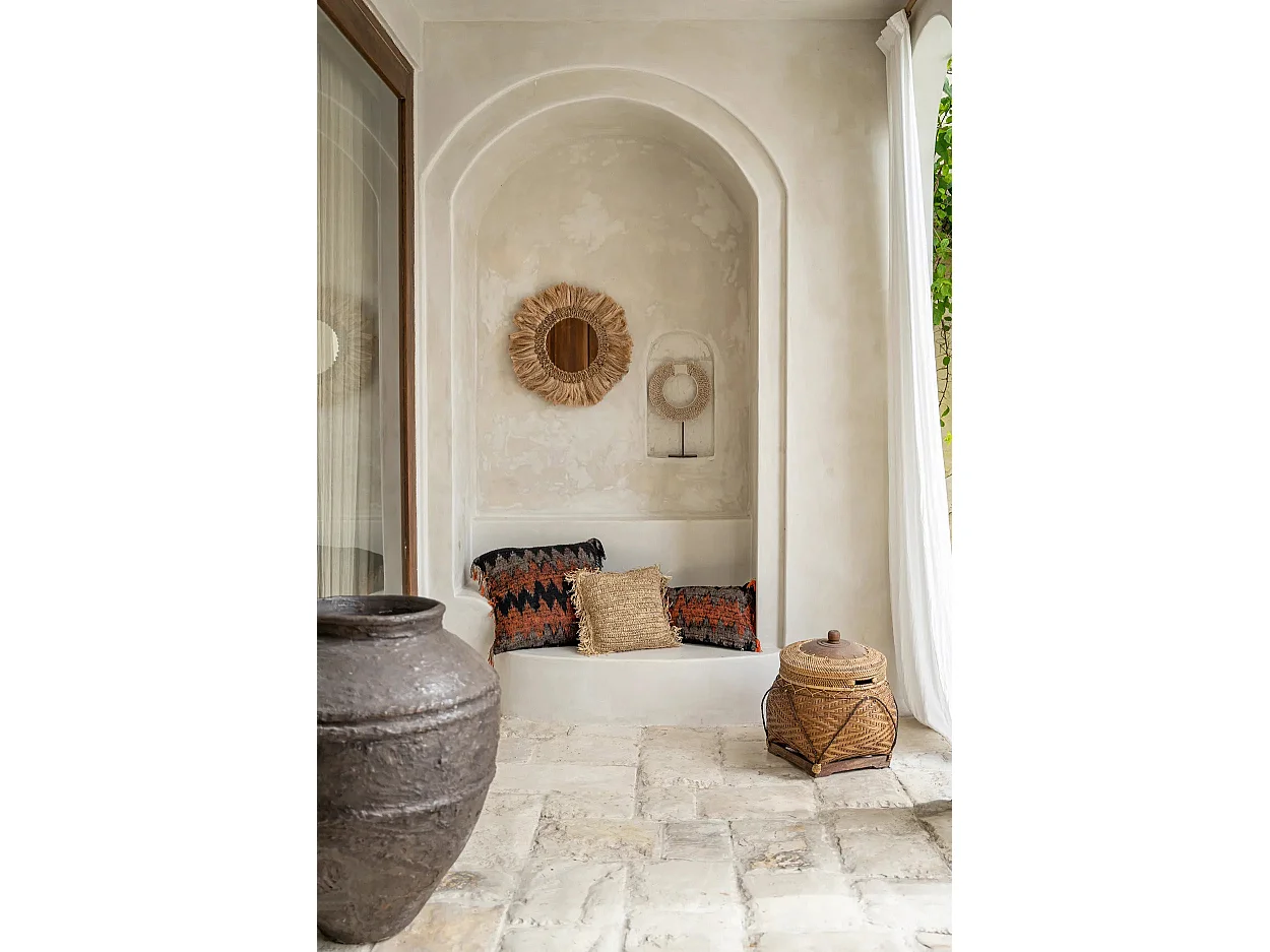 Il Copricuscino Oh My Gee - Nero Arancione - 60x60