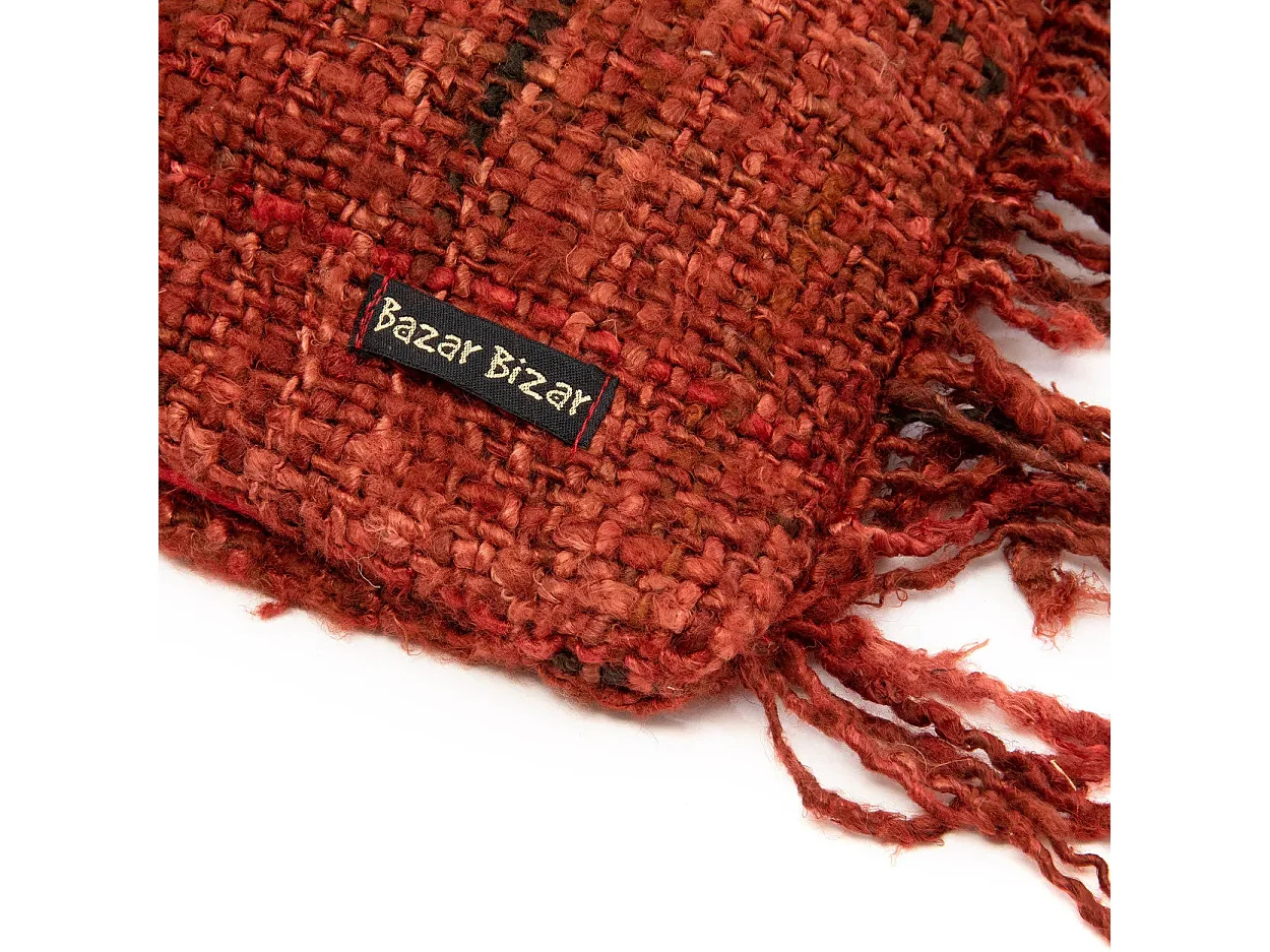 La Funda De Cojín Oh My Gee - Rojo Cereza - 60x60